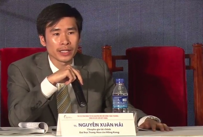 Chuyên gia tài chính Nguyễn Xuân Hải, Đại học Trung hoa của Hồng Công.