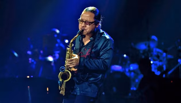 Nghệ sĩ saxophone Trần Mạnh Tuấn.