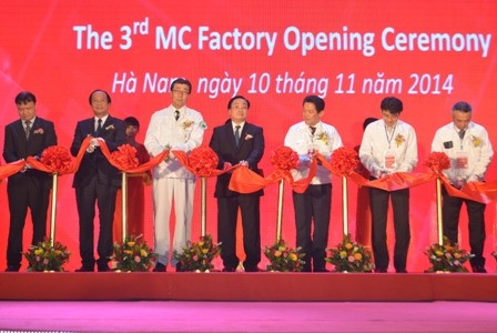 HONDA Việt Nam khánh thành nhà máy xe máy thứ 3 tại Hà Nam