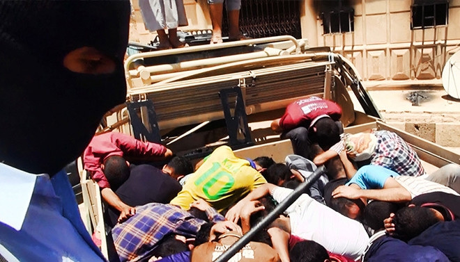 Một hình ảnh được ISIL đăng tải trên tài khoản twitter (ảnh: RT)