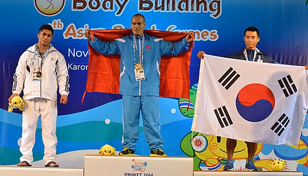 Chăm In Se Pha, chàng lực sĩ dân tộc Chu Ru làm rạng danh Thể hình Việt Nam bằng tấm HCV quý giá.