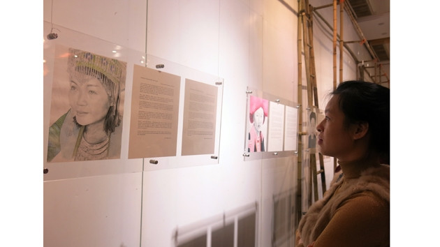 Một góc triển lãm.