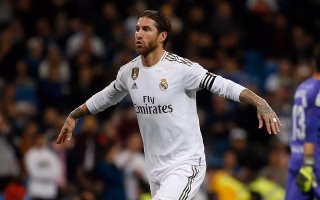 Sergio Ramos trở thành cầu thủ thứ hai trong lịch sử La Liga ghi bàn trong 16 mùa giải liên tiếp. (Ảnh: Real Madrid)