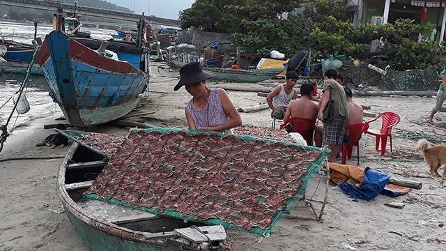 Cuộc sống thường nhật của người dân thôn An Cư Đông 2.