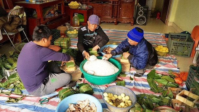 Bí quyết gia truyền làm nên thương hiệu bánh chưng cầu Báng.