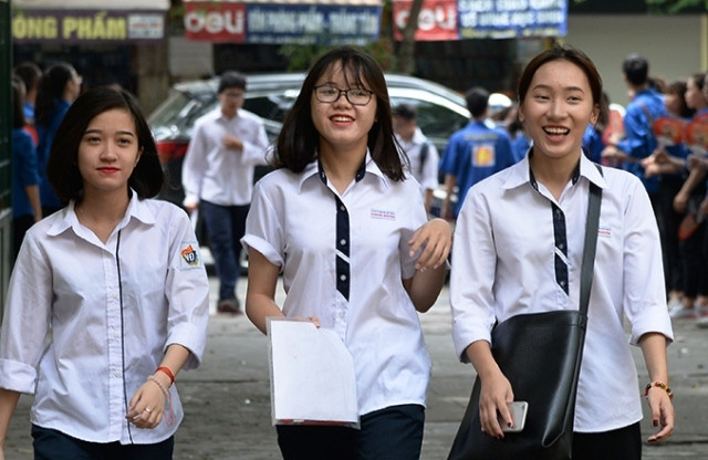 Học sinh Thủ đô (Ảnh: THỦY NGUYÊN)