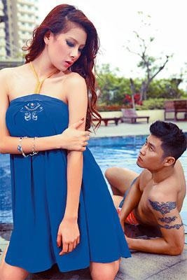 Yêu kiều đầm quây