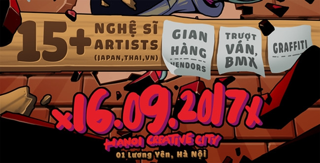 Lễ hội Âm nhạc và Nghệ thuật đường phố “School of Mosh 2017”