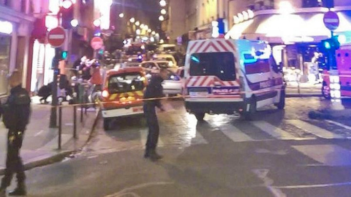 Tất cả các lực lượng an ninh Pháp được huy động tới nơi xảy ra các vụ xả súng và đánh bom.