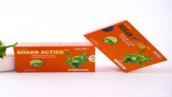 Thu hồi ba lô thực phẩm bảo vệ sức khỏe Bogan actiso forte 