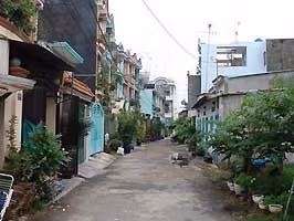 Một góc khu phố 110 căn.