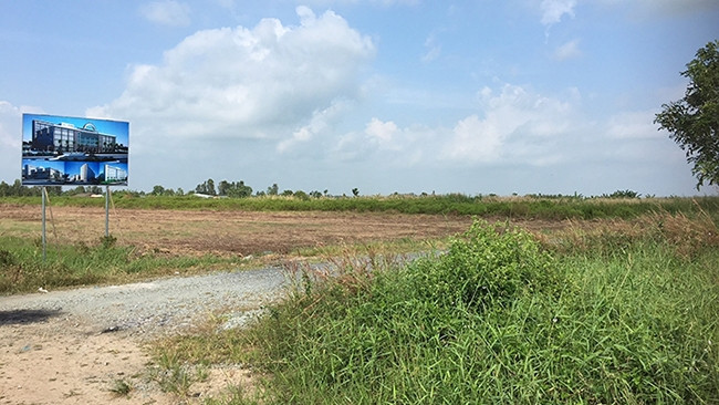 Ảnh minh họa: Đất dự án xây dựng Bệnh viện đa khoa Bạc Liêu - Sài Gòn tại Khu đô thị mới, phường 1, TP Bạc Liêu bị bỏ hoang gần 10 năm qua. Ảnh: TRỌNG DUY