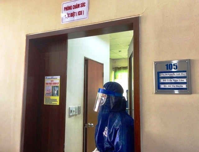 Địa điểm cách ly nghiêm ngặt và chăm sóc đặc biệt cho nữ du khách nhiễm Covid-19 tại Bệnh viên T.Ư Huế cơ sở 2.