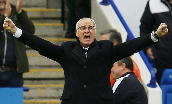 C. Ranieri, HLV đội đương kim vô địch Premier League Leicester City.