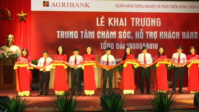 Agribank khai trương Trung tâm Chăm sóc, hỗ trợ khách hàng