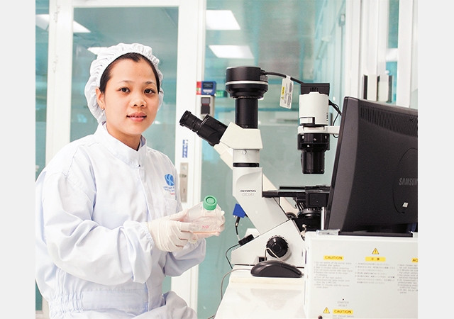 Nữ tiến sĩ đam mê nghiên cứu tế bào gốc