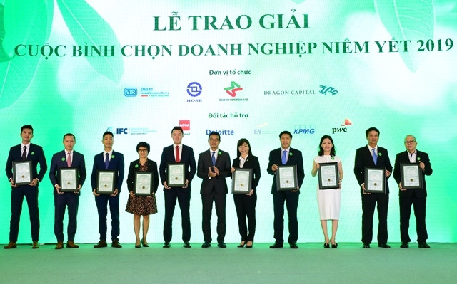 Trao giải BCTN tốt nhất cho nhóm vốn hóa lớn.