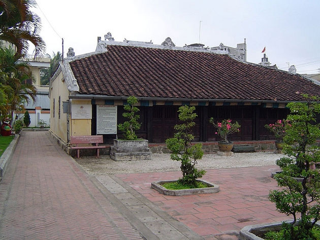 Nhà cổ của ông Trần Văn Hổ.