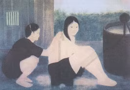 Bức tranh Kỳ lưng của danh họa Nguyễn Phan Chánh