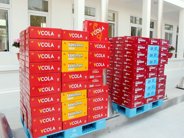 Sản phẩm nước ngọt có ga đầu tiên của Việt Nam