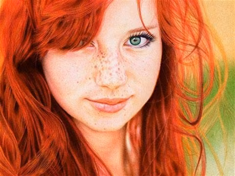 Vẽ tranh bằng...bút bi