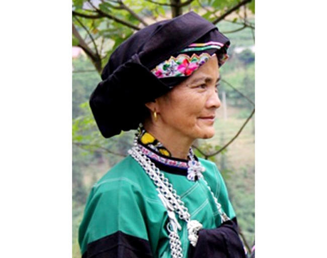 Nghệ nhân Ưu tú Lồ Lài Sửu, xã Thanh Bình, huyện Mường Khương (Lào Cai).