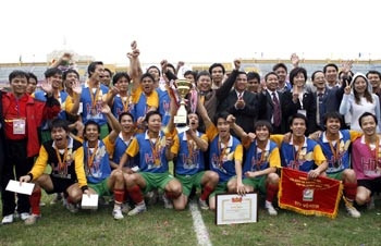 ĐH Sư phạm Thái Nguyên vô địch giải bóng đá sinh viên toàn quốc-Cúp HT Mobile 2007