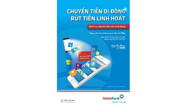 VietinBank ra mắt dịch vụ rút tiền không cần dùng thẻ