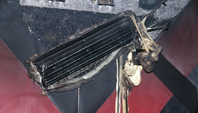 Hiện trường vụ cháy quán hát Karaoke Chiến Công