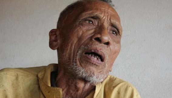 Cựu quan chức Khmer Đỏ Ta An. (Ảnh: Bưu điện Phnom Penh).