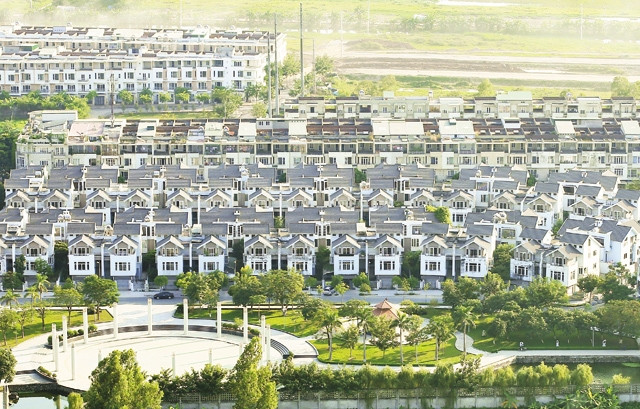 Những cánh đồng làng Văn Phú đã biến thành Khu đô thị Văn Phú hiện đại.