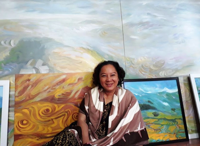 Chùm tranh Sa Pa của họa sĩ Bùi Mai Hiên.