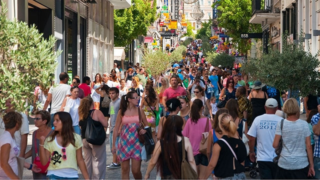 Một góc Thủ đô Athens của Hy Lạp. Ảnh: DISCOVER GREECE