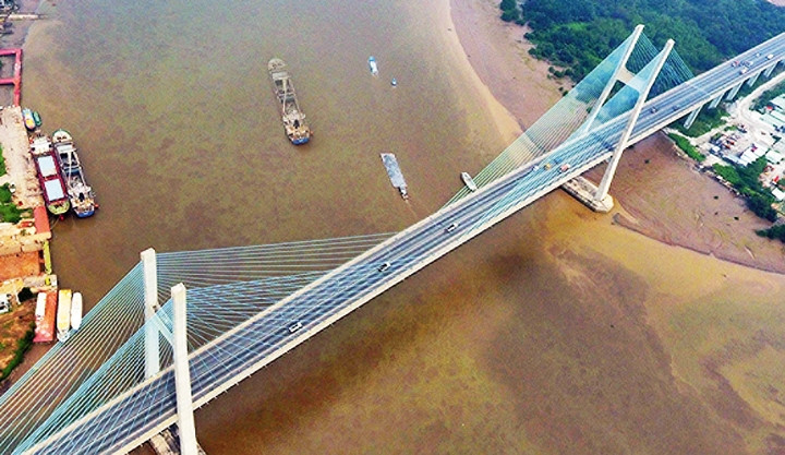 Cầu Phú Mỹ Hưng (TP Hồ Chí Minh).