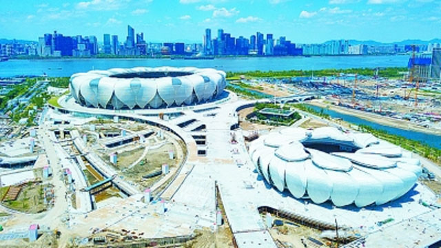 Khu triển lãm Olympic Hàng Châu - SVĐ Olympic Hàng Châu. 