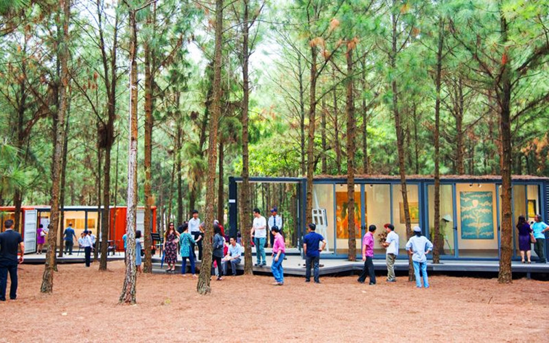 Không gian Art In The Forest (AIF) tại Flamingo Ðại Lải.