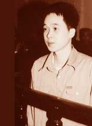 Đặng Quốc Việt trước phiên tòa.
(Ảnh: CAND)