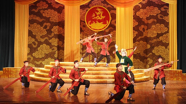 Vở diễn dự thi “Triết Vương Trịnh Tùng” - Nhà hát nghệ thuật truyền thống Thanh Hóa.