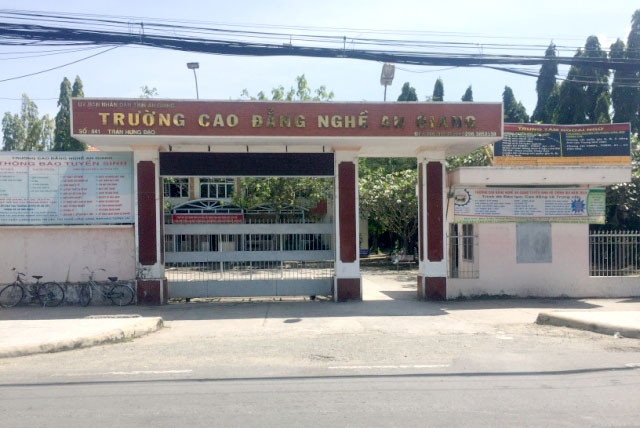 Trường Cao đẳng nghề An Giang.