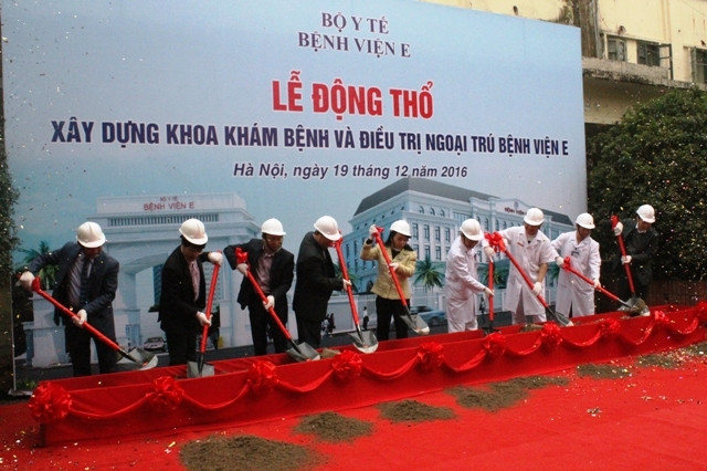 Bệnh viện E xây dựng khoa khám bệnh và điều trị ngoại trú hiện đại