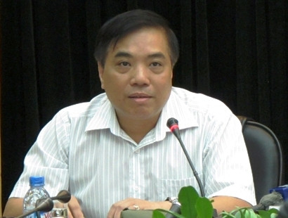 PGS.TS Bùi Anh Tuấn – Vụ trưởng Vụ Giáo dục Đại học, Bộ GD và ĐT (Ảnh: Lê Hà).