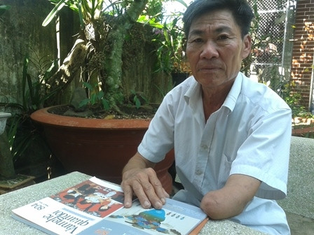 Thương binh Nguyễn Hữu Thanh-người chiến sĩ pháo binh dũng cảm