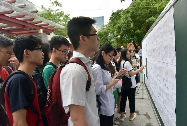 Thí sinh Kỳ thi THPT quốc gia 2019