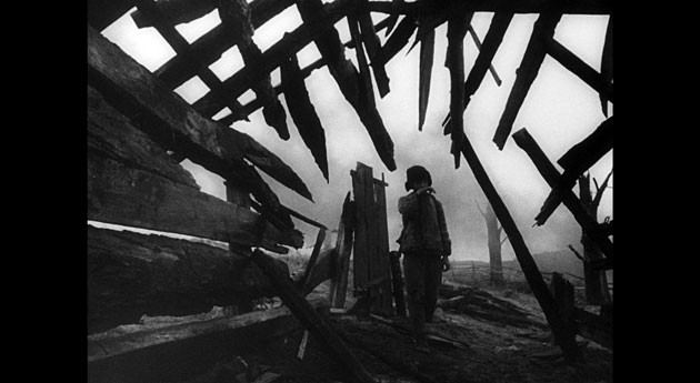 Cản phim Thời thơ ấu của Ivan.