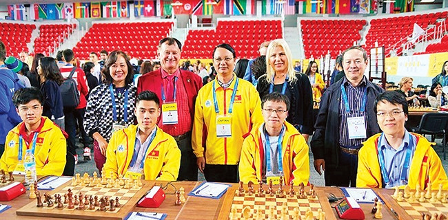 Các kỳ thủ Việt Nam được kỳ vọng cao tại SEA Games 30. Ảnh | HOÀNG LÊ