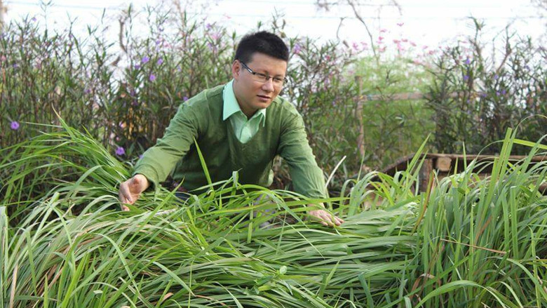 Nhà thơ trẻ Trương Xuân Thiên.
