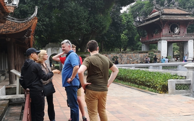 Khu di tích lịch sử, văn hóa Văn Miếu - Quốc Tử Giám là điểm đến hàng đầu của du khách quốc tế cũng như trong nước.