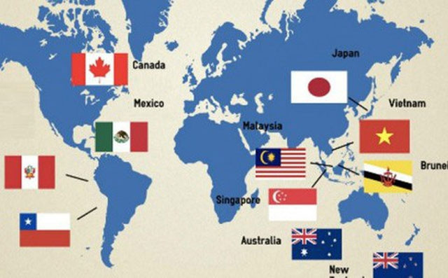 Hiệp định Đối tác Toàn diện và Tiến bộ xuyên Thái Bình Dương (CPTTP) với 11 nước tham gia. Ảnh: Customs News