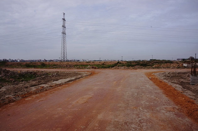 Phần lớn diện tích di chỉ khảo cổ Vườn Chuối đã bị san phẳng.