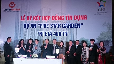 LienVietPostBank tài trợ 400 tỷ đồng dự án Five Star Garden